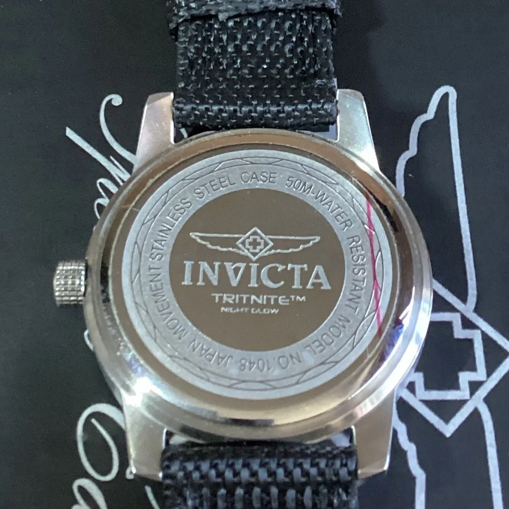 Invicta Railroad Approved Special Edition Model 1048 - Quartz Men's Watch